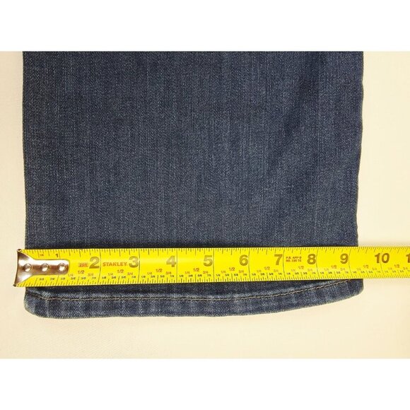 Lee Legendary Plus Size 20W Medium Womens 31" Inseam Bootcot Blue Logo Jeans NWT - Picture 4 of 13